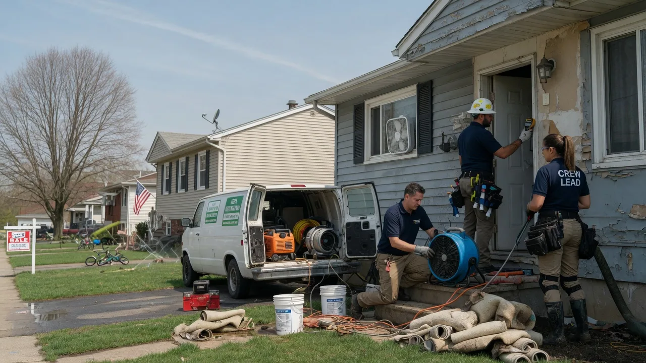 Flood Cleanup in New Glarus, WI near me